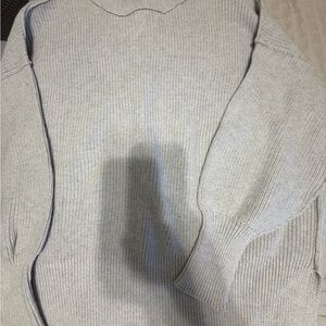 Aerie Women's Light Gray Turtleneck Sweater